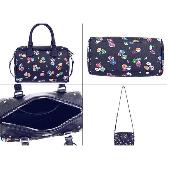 COACH MINI BENNETT SATCHEL / SMALL WILDFLOWER - Picture 3 of 10